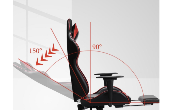 Fotel Ergonomiczny Gamingowy Biurowy Obrotowy Z Podnóżkiem Rozkładany Coyoc